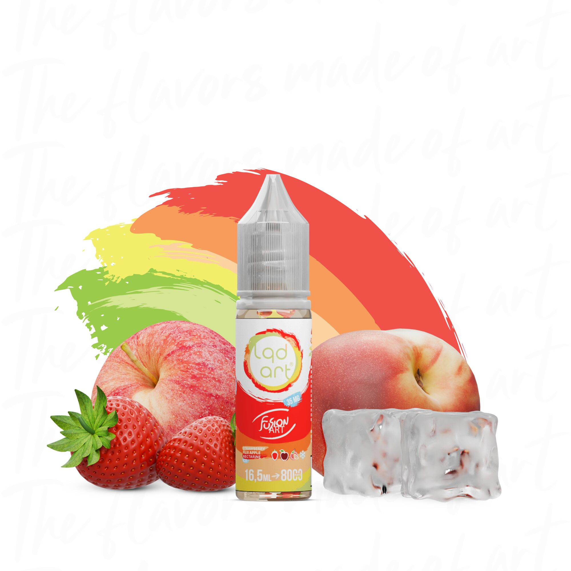 NicSalt - Strawberry Fuji Apple Nectarine Ice